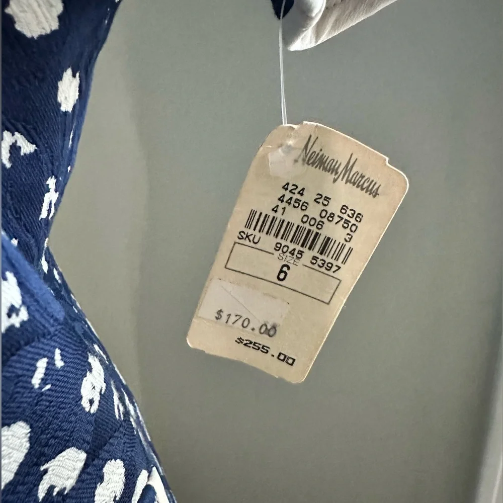 🛎️VINTAGE Neiman Marcus Pencil Skirt Two Piece Suit (Sz 6) Original Tag 🛎️ - Picture 11 of 15